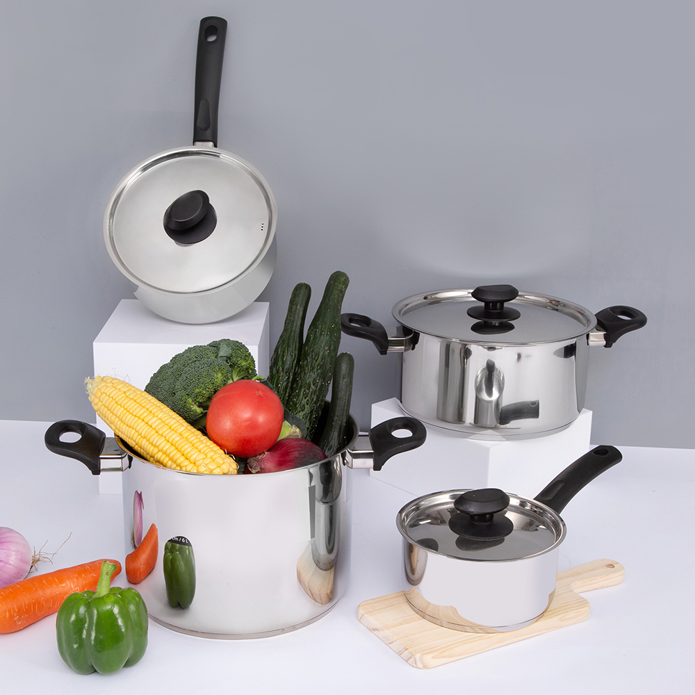 Cruach dhosmálta cookware atá leagtha JY-RS-set
